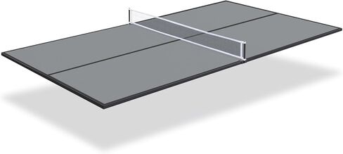 Ping Pong Table Top ، Topper Ping Pong Table القابلة للطي لطاولة البلياردو ، أعلى تحويل تنس الطاولة الداخلي في الخارج مع حشوة رغوة صافية وممتازة ، خفيفة الوزن ومحمولة (8 أقدام زرقاء) in Kuwait