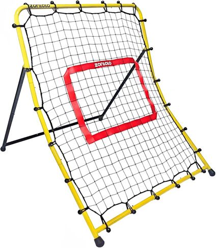 Baseball Pitchback Net, Rebounder Net, Pitching Return Trainer,Three Angles Without Adjusting, Perfect for Solo Playing Catch in Kuwait