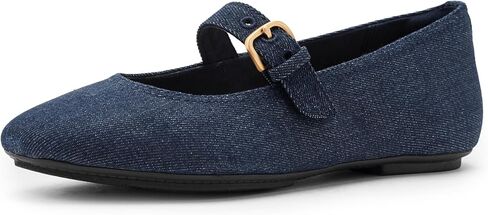 حذاء FitFlop النسائي Delicato Denim ماري جينس in Saudi Arabia