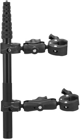 BRDRC Motorcycle Mount for Insta360 X5 X4, Bike Handlebar Clamp Mounts 59" Invisible Selfie Stick Bundle Kit for Insta 360 X5 X4 X3 X2 X ONE, for DJI OSMO 360, for GoPro Camera Accessories in Saudi Arabia
