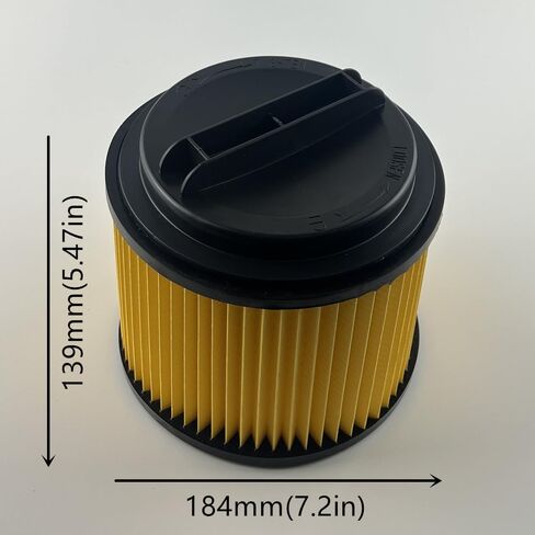 2 عبوة YIEEC A32RF03N خرطوشة بديلة فلتر HEPA متوافق مع PWV201 RYO BI 18V ONE + 4.75 Gal. مكنسة كهربائية رطبة/جافة مع غطاء مرشح in Kuwait