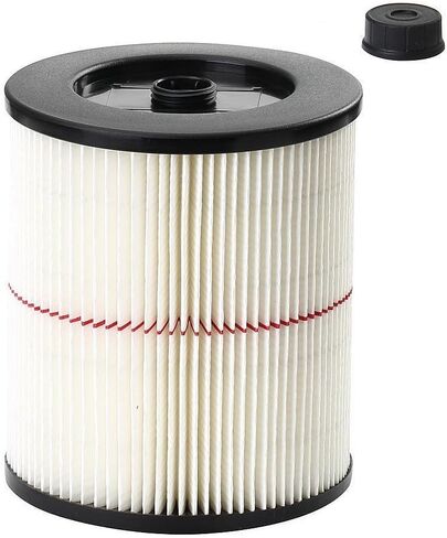فلتر بديل Fit Shop Vac Craftsman 17816 9-17816 فلتر خرطوشة هواء رطب وجاف لمكنسة كهربائية سعة 5 جالون من Seelong in Kuwait