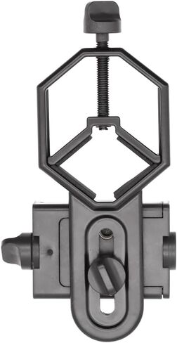 Universal Cell Phone Adapter Mount for Telescope Binoculars Spotting Scopes, 360° Adjustable Fits Eyepieces Diameter 1.1 to 1.85 inches and Phones 2.1 to 3.7 inches in Saudi Arabia