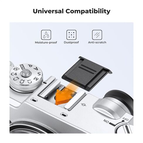 K&F CONCEPT E Mount Body Cap & Rear Lens Cover + Screen Protector & Hot Shoe Cover Kit Compatible with Sony in Saudi Arabia