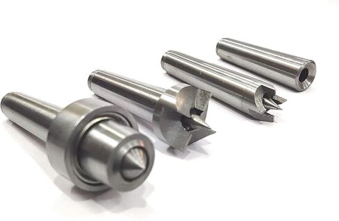 4 PC. DRIVE CENTER SET FOR 2MT WOOD TURNING LATHE TOOL in Saudi Arabia