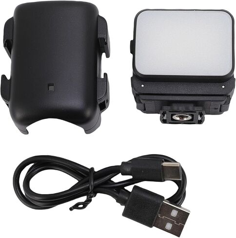 Camera Expansion Frame, LED Fill Light 600mAh Battery IPX4 Water Proof Cold Shoe Mount Quick Installation for Outdoor Photography in Saudi Arabia