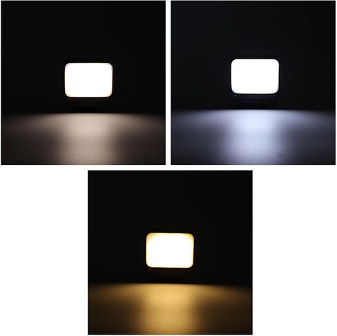 Camera Expansion Frame, LED Fill Light 600mAh Battery IPX4 Water Proof Cold Shoe Mount Quick Installation for Outdoor Photography in Saudi Arabia