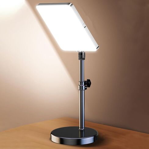 Live Streaming Light | High Brightness Multifunctional Desk Tripod Stand - Continuous Photography Lighting Panel | for Girlfriend Wife Friend Sister Daughter Home Indoor Work Traveling in Saudi Arabia