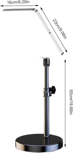 Live Streaming Light | High Brightness Multifunctional Desk Tripod Stand - Continuous Photography Lighting Panel | for Girlfriend Wife Friend Sister Daughter Home Indoor Work Traveling in Saudi Arabia