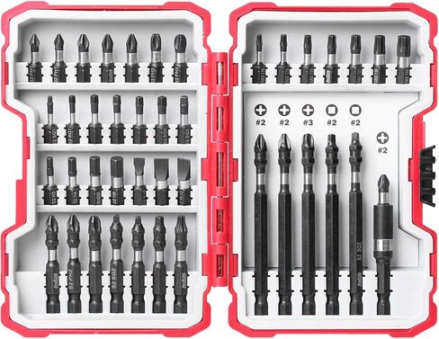 مجموعة ملحقات القيادة المؤثرة، 42 قطعة، قوة صناعية، ساق سداسية 1/4 بوصة in Kuwait