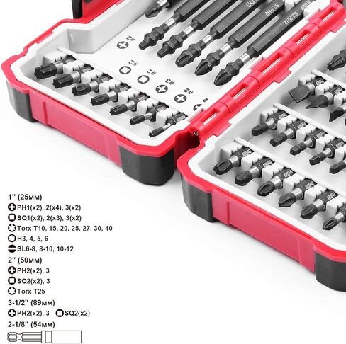 مجموعة ملحقات القيادة المؤثرة، 42 قطعة، قوة صناعية، ساق سداسية 1/4 بوصة in Kuwait