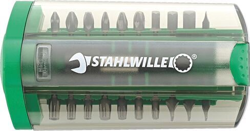 Stahlwille 96080110 صندوق القطع رقم 1202-20 لقم مفك البراغي وحامل في صندوق موفر للمساحة، محرك سداسي، صنع في ألمانيا in Saudi Arabia