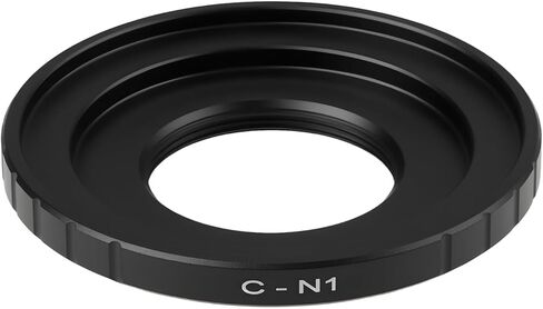 محول تركيب عدسة ألومنيوم ECSiNG C-N1 متوافق مع كاميرا Nikon 1 V1 V2 V3 J1 J2 J3 J4 J5 in Saudi Arabia