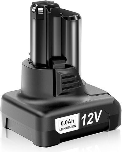 【High Capacity】6.0Ah Replacement GBA12V60 for Bosch 12v Batteries BAT414 GBA12V30 BAT414-2PK BAT411 BAT420, Compatible with Bosch12V Max Cordless Power Tools & Chargers GAL12V-20 GAL12V-40 GAX1218V-30 in Saudi Arabia