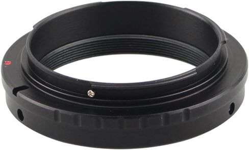 M48 to RF Mount Lens Adapter Camera T-Ring for Canon EOS R Series Mirrorless Cameras Excellent in Saudi Arabia