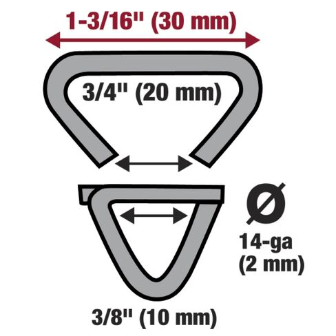 Malco HR4 Hog Rings, 500-Pack in Saudi Arabia