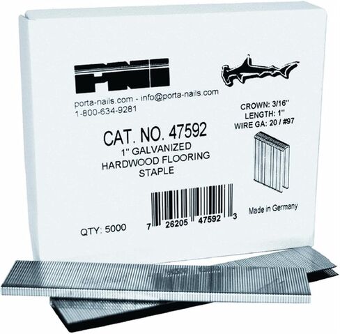 Porta-Nails 47592 20 Gauge 1-Inch Staples (5,000 per Box) in Saudi Arabia