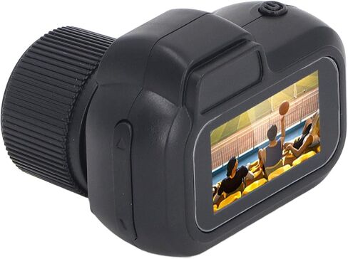 كاميرا رقمية صغيرة Dioche 1080P HD تسجيل فيديو 2MP عدسة 160 درجة زاوية واسعة شاشة ملونة محمولة مدمجة كاميرا Vlog للأطفال المراهقين الطلاب in Saudi Arabia