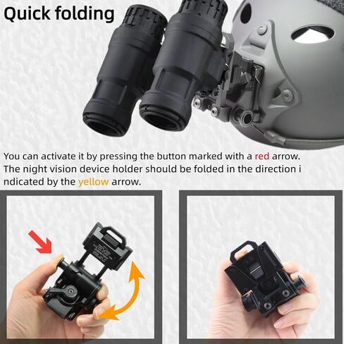 حامل NVG لـ L4G24، وحامل G24 متوافق مع نظارات الرؤية الليلية PVS14 PVS15 PVS18 in Kuwait