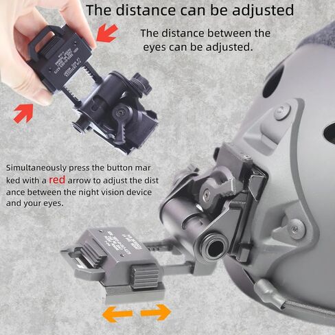 حامل NVG لـ L4G24، وحامل G24 متوافق مع نظارات الرؤية الليلية PVS14 PVS15 PVS18 in Kuwait