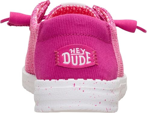 HEYDUDE Wendy Stretch Sox Fuchsia Pink مقاس 7، أحذية نسائية، أحذية بدون كعب سهلة الارتداء، مريحة وخفيفة الوزن in Saudi Arabia
