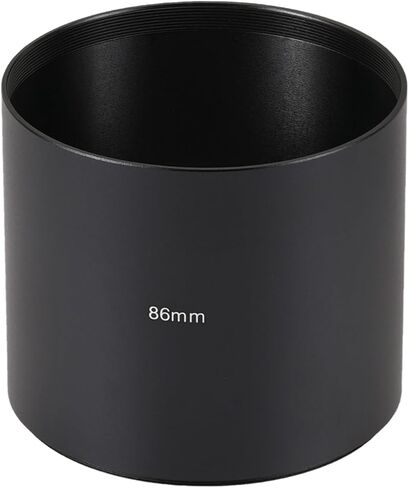 FocusFoto 86mm Long Metal Telephoto Tele Lens Hood Shade in Saudi Arabia