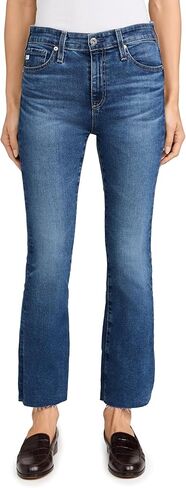 AG Adriano Goldschmied Women's Farrah Mid Rise Crop Boot Jean in Saudi Arabia