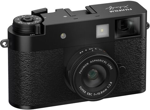FUJIFILM X Half Premium Compact Digital Camera (Black) Bundle with Carrying Case + 64GB Memory Card + Lens Cap Keeper + Memory Card Wallet + Hand Strap + Cleaning Kit + More in Saudi Arabia