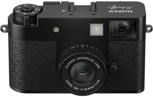 FUJIFILM X Half Premium Compact Digital Camera (Black) Bundle with Carrying Case + 64GB Memory Card + Lens Cap Keeper + Memory Card Wallet + Hand Strap + Cleaning Kit + More in Saudi Arabia
