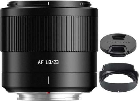 TTArtisan AF 23mm (35mm Equivalent) F1.8 APS-C Frame Camera Lens for Sony-E Mount A6500 A6600 A7 A7ll(A7M2) A7lll(A7M3) in Saudi Arabia