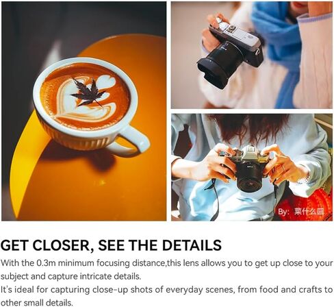 TTArtisan AF 23mm (35mm Equivalent) F1.8 APS-C Frame Camera Lens for Sony-E Mount A6500 A6600 A7 A7ll(A7M2) A7lll(A7M3) in Saudi Arabia