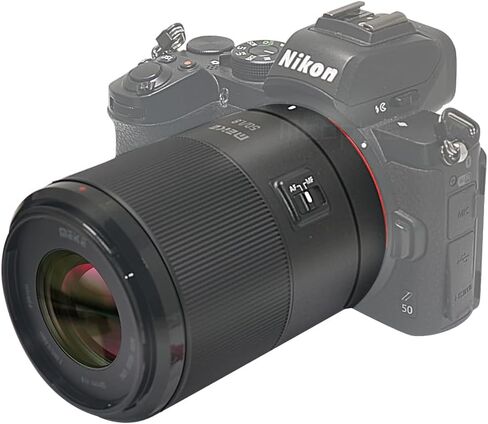 MEKE 50 مللي متر f1.8 التركيز التلقائي STM صورة عدسات تركيز ثابتة لنيكون Z جبل كاميرا Z5 Z30 Z50 Z6 Z6II Z7 ZII Z8 Z9 Zfc + mcocleancloth in Saudi Arabia