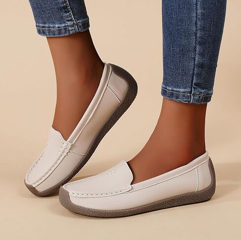 Loafers for Women Business Casual Dress Shoes Comfortable Lightweight Penny Loafers Slip On Work Office Flats Comfort Walking Shoes in Saudi Arabia
