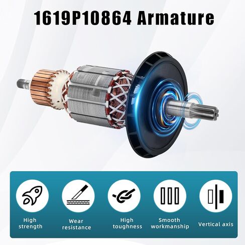 محرك 1619P10864 متوافق مع المطرقة الدوارة Bosch RH540S RH540M GBH 5-40DE ومطرقة الهدم GSH5E GSH5CE استبدال المحرك 1614011128 1614011107 1614010188 in Kuwait