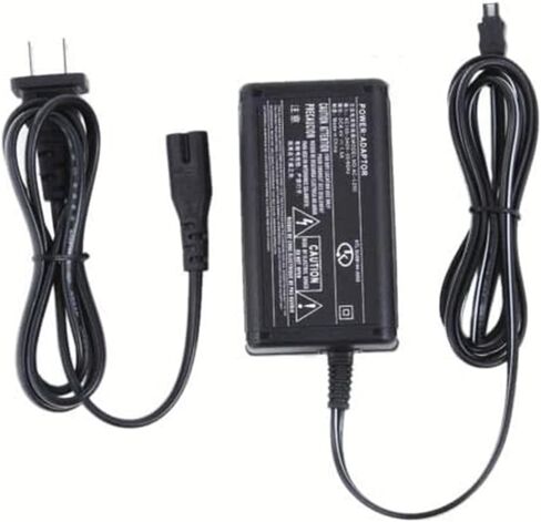Power AC Adapter for Sony AC-L200, AC-L200C, AC-L25, AC-L25A, AC-L25B, AC-L25C and Sony Handycam DCR-SR47, DCR-SR68, DCR-SR80, DCR-SR82, DCR-SR100, DCR-SX44, DCR-SX45, DCR-SX63 in Saudi Arabia