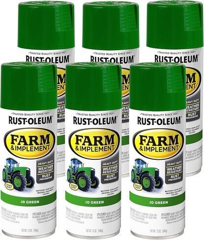 Rust-Oleum 280167 Fervanty Farm & تطبيق Paint ، Red International ، 1 جالون in Saudi Arabia