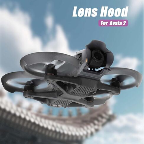 غطاء غطاء عدسة Avata 2 لكاميرا DJI Avata2 FPV بدون طيار غطاء حماية من الشمس مضاد للوهج، غطاء لين واقٍ صلب من Gimabal in Saudi Arabia