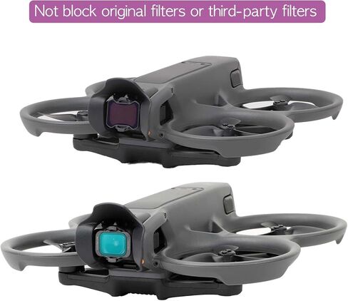 غطاء غطاء عدسة Avata 2 لكاميرا DJI Avata2 FPV بدون طيار غطاء حماية من الشمس مضاد للوهج، غطاء لين واقٍ صلب من Gimabal in Saudi Arabia