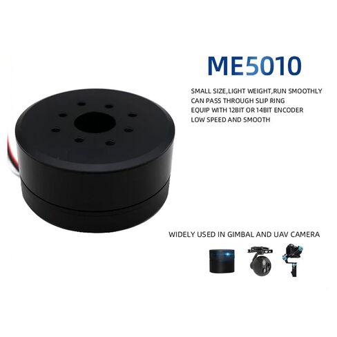 ME5010 16V Miniature brushless servo Motor with Hollow Flat pan-tilt Head and Encoder(Without Encoder) in Saudi Arabia
