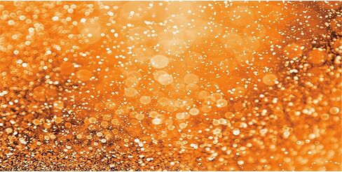 Baocicco 6x4ft Orange Glitters Backdrop Dreamy Warm Light Spot Sparkles Photography Background Wallpaper Decor Thanksgiving Baby Shower Birthday Party for New Baby Kids Portrait Studio Props in Saudi Arabia
