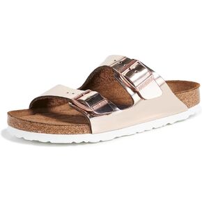 Birkenstock New Women's Arizona Shearling Slide Sandal Night Suede 38 N in Kuwait