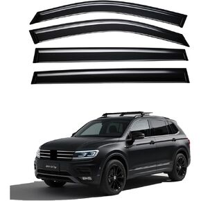 Extra Durable Window Visor Compatible with 2019-2025 Honda Passport Tape-On Rain Guard Side Window Vent Deflector,4-Pcs in Kuwait