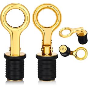 2 Pieces Stainless Steel Drain Snap Plug Boat Drain Plug for Drains (1 Inch) in Kuwait
