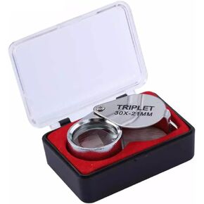 Metal Jewelry Magnifying Glass Tool Eye Foldable Triple in Kuwait
