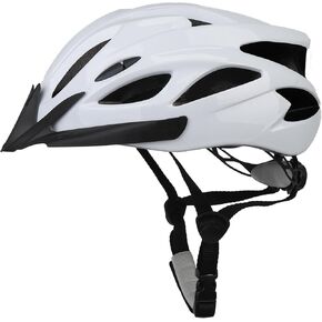 Adult Cycling Bike Helmet, Lightweight and Adjustable with Pads&Visor for Men and Women,Premium Quality Airflow Unisex Bike Helmet,Suggested Fit 57-62 cm (All Black) in Kuwait