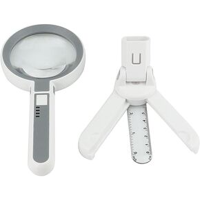 Charging Handheld Desktop Magnifying Glass Scale Measurement Reading in Saudi Arabia