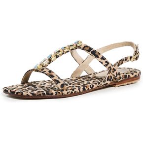 صندل نسائي مزين بنقشة الفهد من Mystique in Kuwait