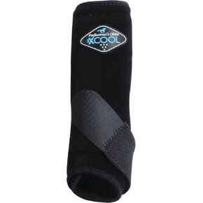 Professional's Choice 2XCOOL Sports Medicine Horse Boots | Protective & Breathable Design for Ultimate Comfort, Durability & Cooling in Active Horses | 2 Pack Large Chocolate in Kuwait