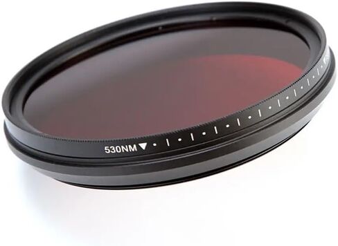 Adjustable Infrared IR Filter Pass Infra-Red 530nm to 750nm 590nm 680nm 720nm(52mm) in Saudi Arabia
