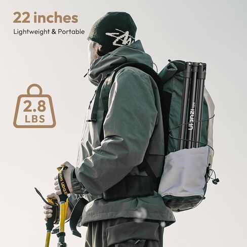 حامل إضاءة ULANZI T270، حامل ثلاثي القوائم للتصوير الفوتوغرافي قابل للتعديل بطول 8.8أقدام/270 سم، عصا إضاءة RGB مغناطيسية ULANZI B15RGB - عصا إضاءة فيديو LED محمولة مع ناشر in Kuwait